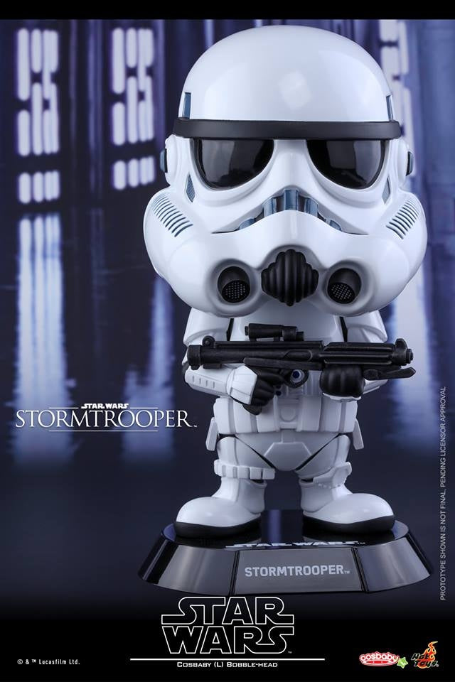 Hot Toys - COSB289 - Star Wars - Stormtrooper Cosbaby (L) Bobble-Head