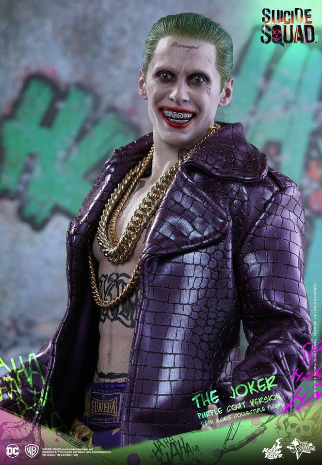 Hot Toys – MMS382 – Suicide Squad –  The Joker (Purple Coat Version)