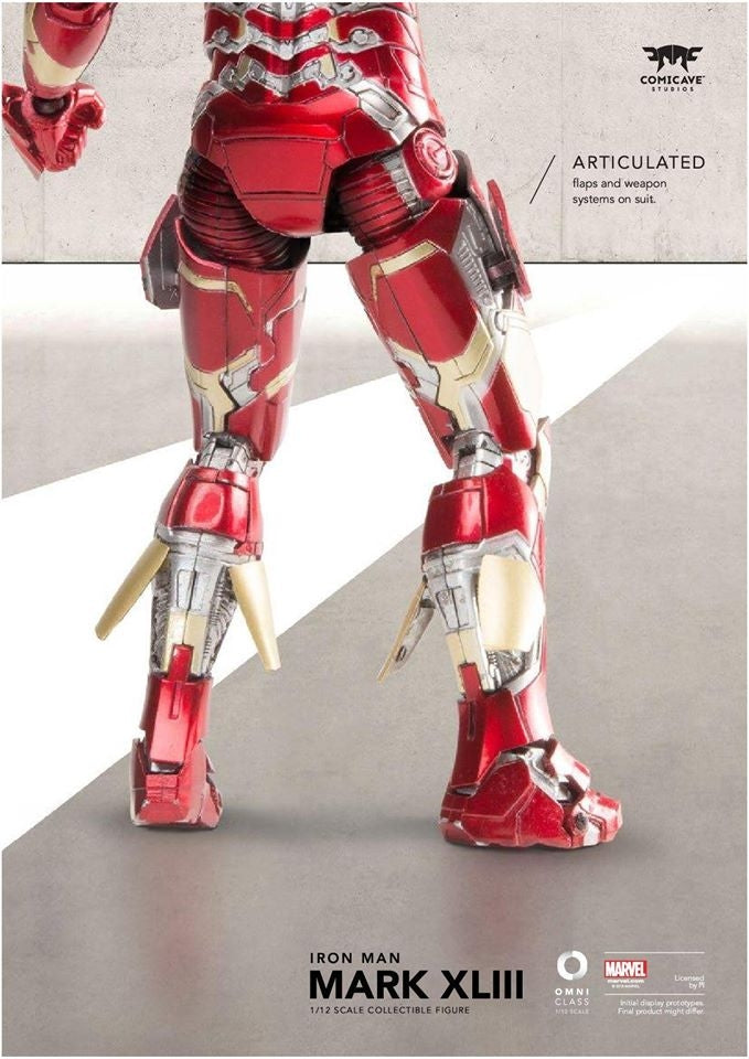 Comicave Studios  - 1/12th scale - 1/12th scale - Iron Man 3: Mark XLIII