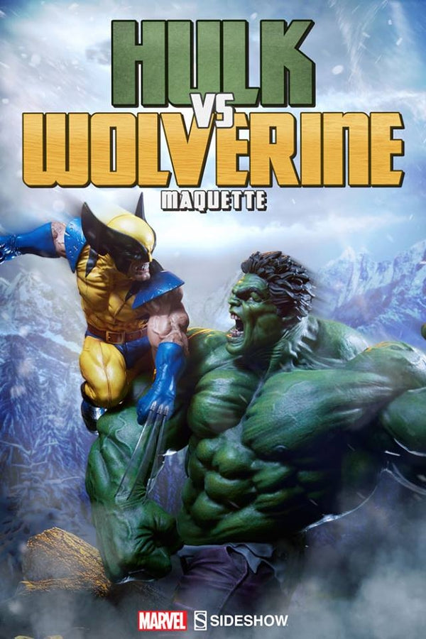 Sideshow Collectibles - Hulk Vs Wolverine Maquette