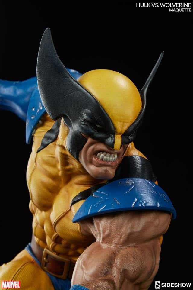 Sideshow Collectibles - Hulk Vs Wolverine Maquette