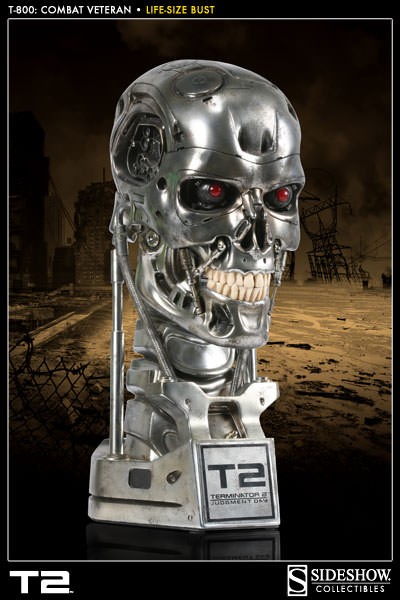 Sideshow - Life-Size Bust - T-800: Combat Veteran