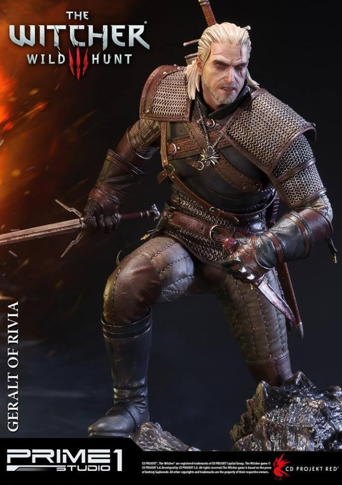 Prime1 Studio - Witchers 3 : The Wild Hunt Geralt of Rivia Statue