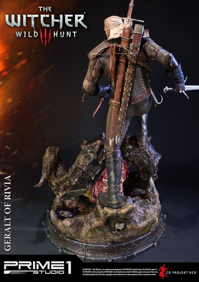 Prime1 Studio - Witchers 3 : The Wild Hunt Geralt of Rivia Statue