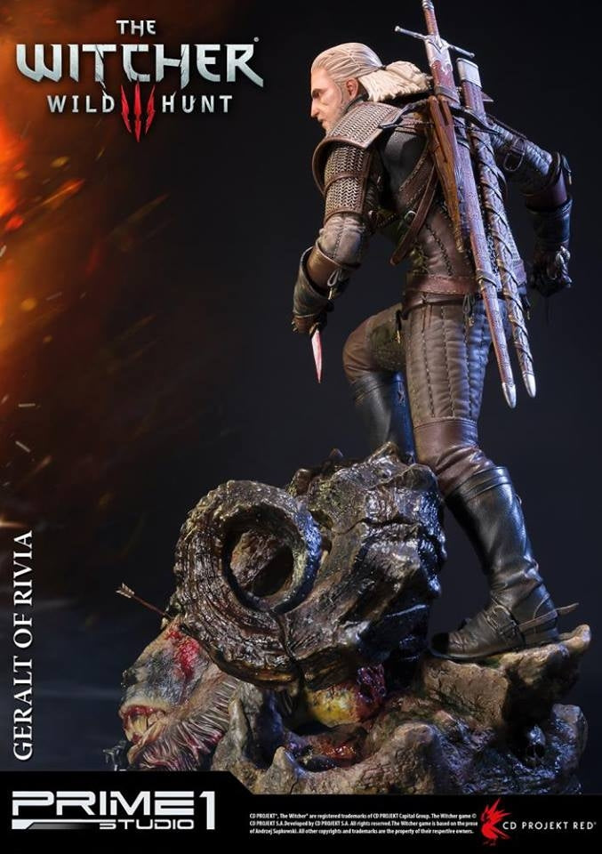 Prime1 Studio - Witchers 3 : The Wild Hunt Geralt of Rivia Statue