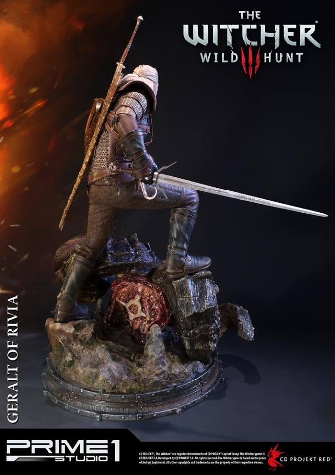 Prime1 Studio - Witchers 3 : The Wild Hunt Geralt of Rivia Statue