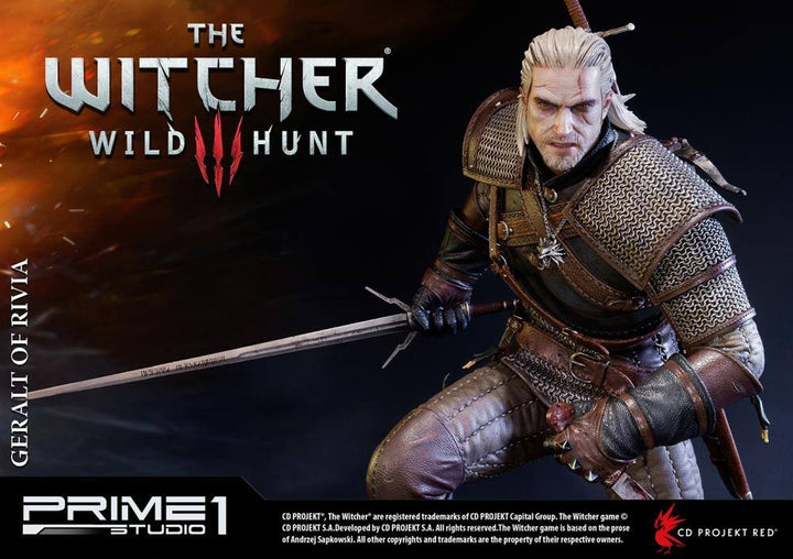 Prime1 Studio - Witchers 3 : The Wild Hunt Geralt of Rivia Statue