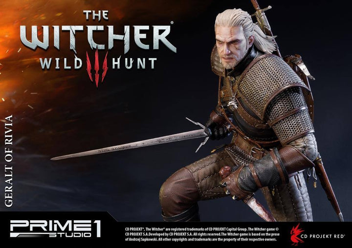 Prime1 Studio - Witchers 3 : The Wild Hunt Geralt of Rivia Statue