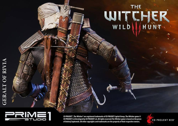 Prime1 Studio - Witchers 3 : The Wild Hunt Geralt of Rivia Statue