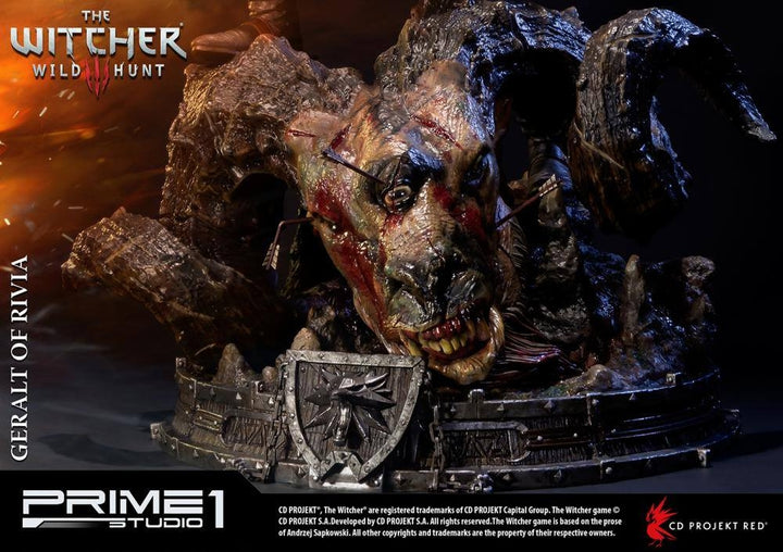 Prime1 Studio - Witchers 3 : The Wild Hunt Geralt of Rivia Statue