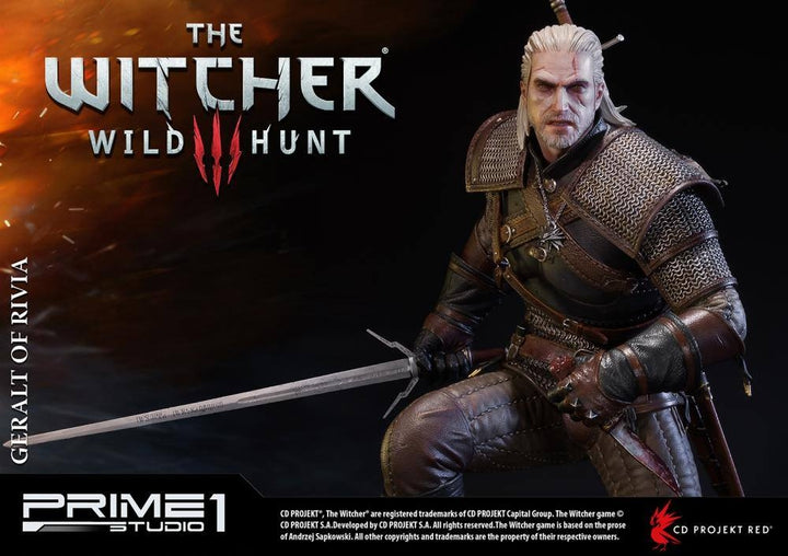 Prime1 Studio - Witchers 3 : The Wild Hunt Geralt of Rivia Statue