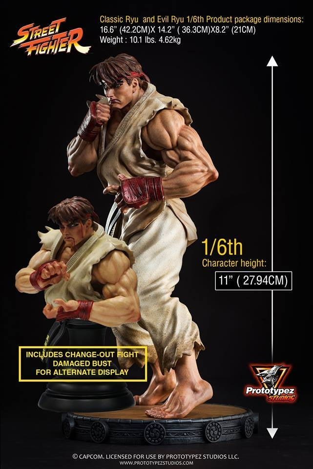 Prototype Z - Street Fighter Classic 1/6th Ryu Statue