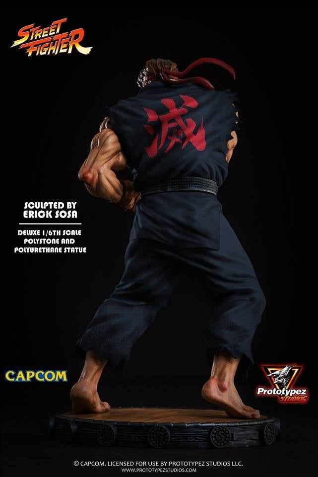 Prototype Z - Street Fighter Classic 1/6th Evil Ryu Statue