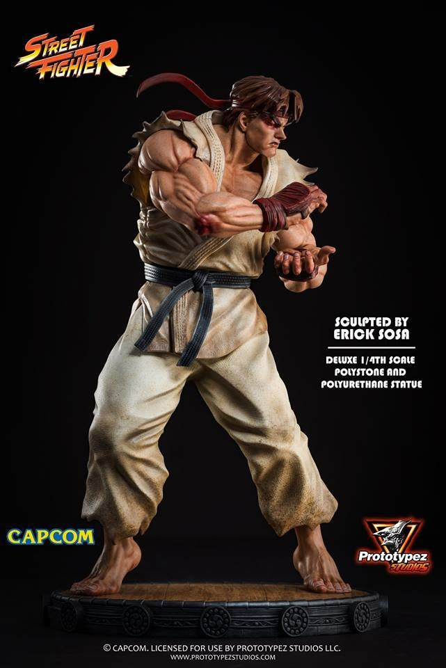 Prototype Z - Street Fighter Classic 1/4th Ryu Statue