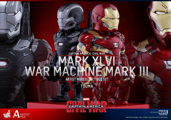 Hot Toys – AMC023-024 – Captain America: Civil War - Mark XLVI & War Machine Mark III Collectible Set