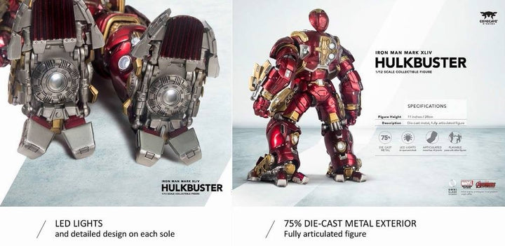 [Pre-Order] Comicave Studios  - 1/12th scale - Avengers AOU - Hulkbuster