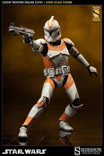 Sideshow - Sixth Scale Figure - Clone Trooper (212th Attack Battalion version)