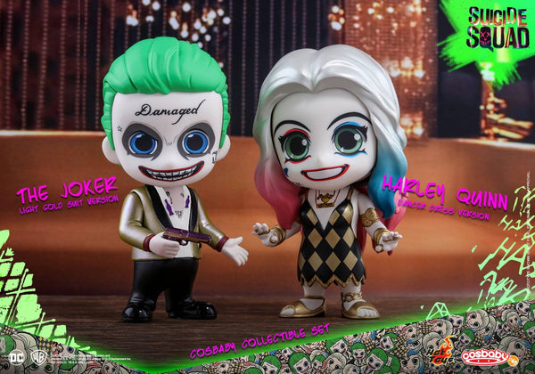 Hot Toys - COSB320 - Suicide Squad - The Joker (Light Gold Suit Version) & Harley Quinn (Dancer Dress Version)