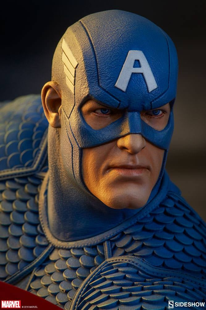 Sideshow Collectibles - Avengers Assemble Captain America Statue