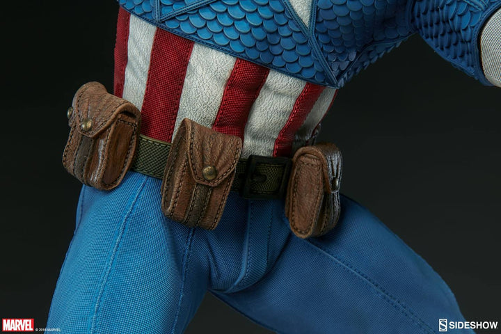 Sideshow Collectibles - Avengers Assemble Captain America Statue