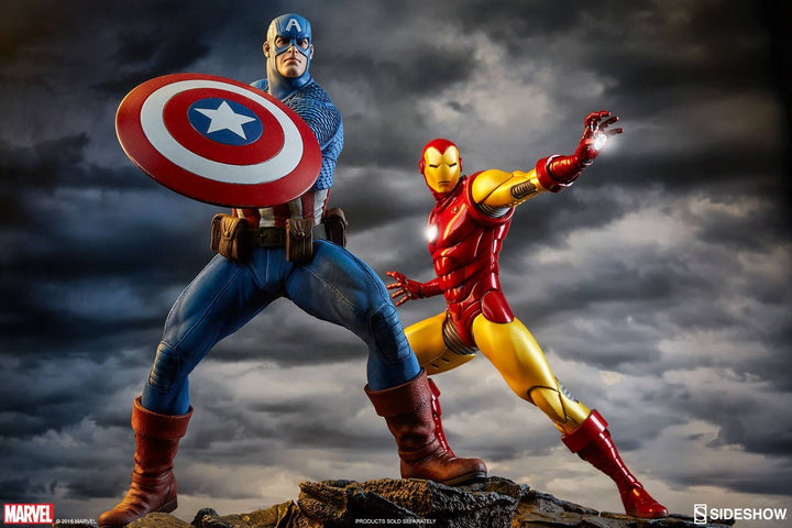 Sideshow Collectibles - Avengers Assemble Captain America Statue