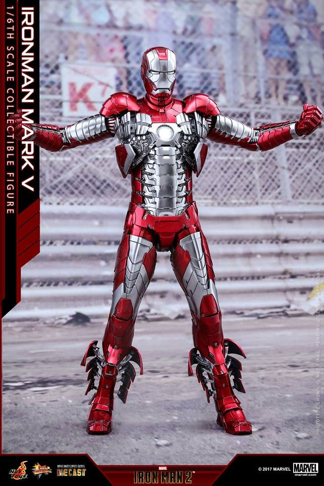 Hot Toys – MMS400D18 - Iron Man 2 - 1/6th scale Mark V Diecast