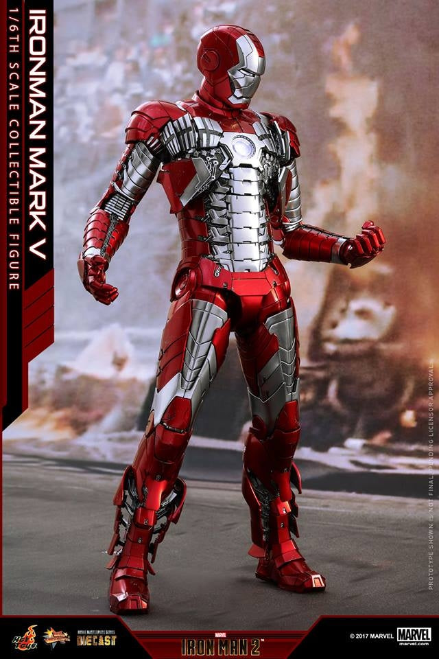 Hot Toys – MMS400D18 - Iron Man 2 - 1/6th scale Mark V Diecast