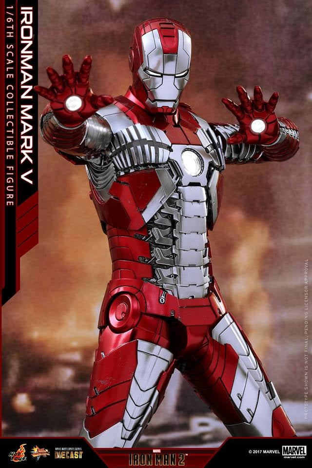 Hot Toys – MMS400D18 - Iron Man 2 - 1/6th scale Mark V Diecast