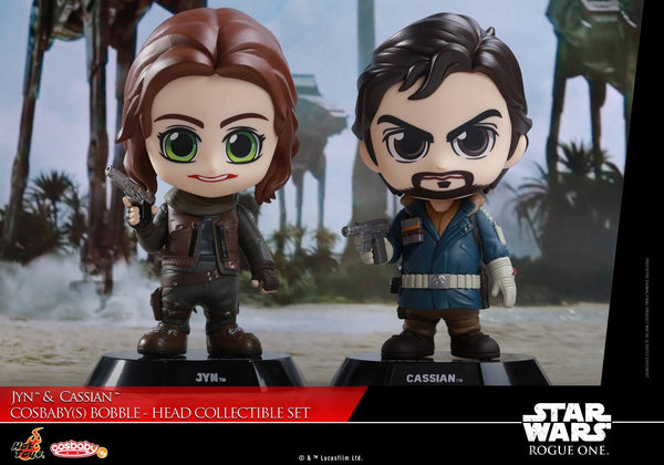 Hot Toys - COSB345 - Rogue One A Star Wars Story - Jyn & Cassian Cosbaby (S) Bobble-Head