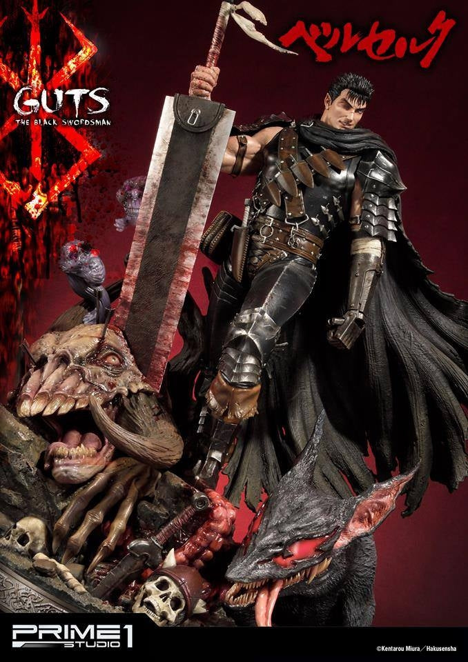 Prime1 Studio - Berserk : Guts, Black Swordsman Statue