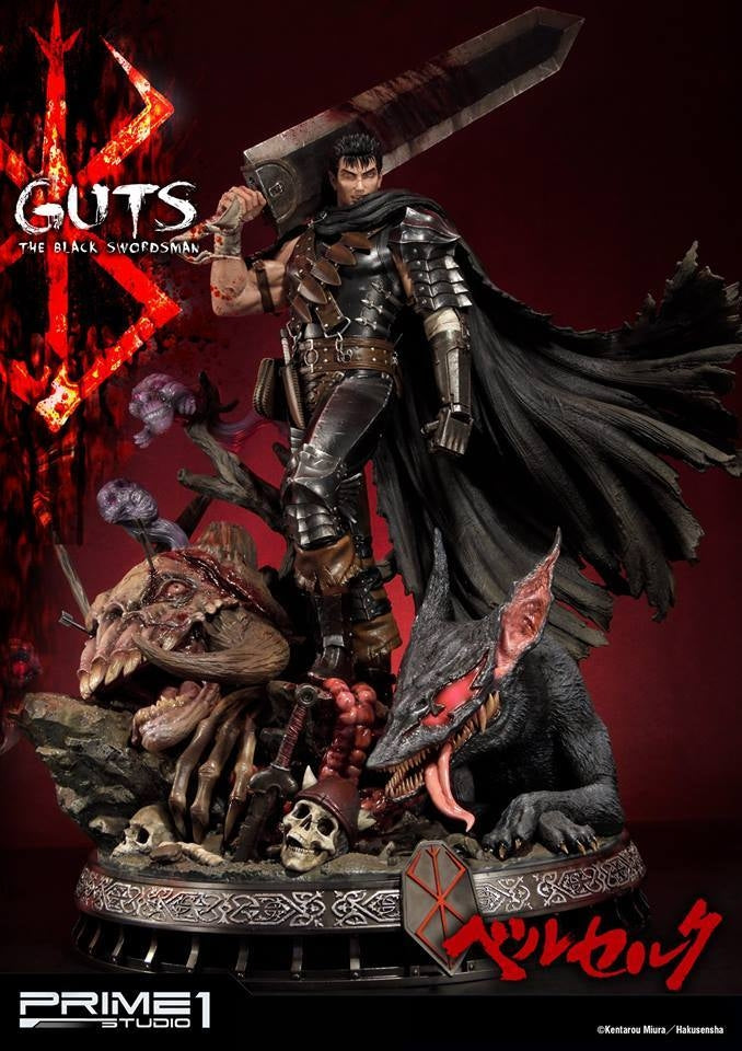 Prime1 Studio - Berserk : Guts, Black Swordsman Statue