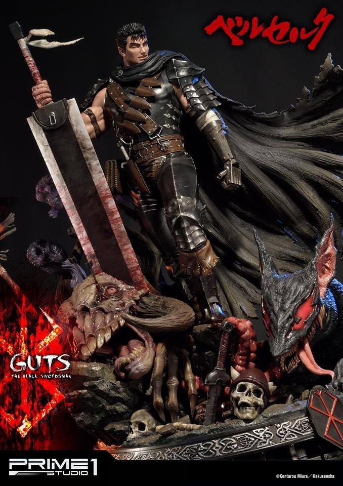 Prime1 Studio - Berserk : Guts, Black Swordsman Statue