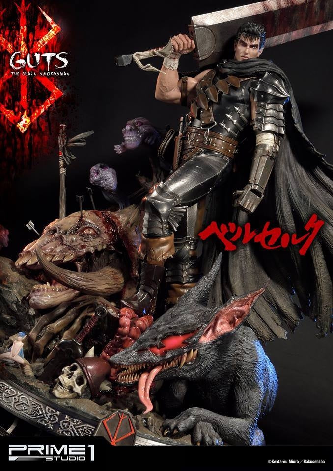 Prime1 Studio - Berserk : Guts, Black Swordsman Statue