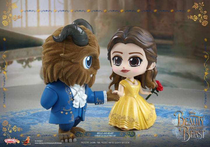 Hot Toys - COSB352  - Belle & Beast Cosbaby Collectible Set