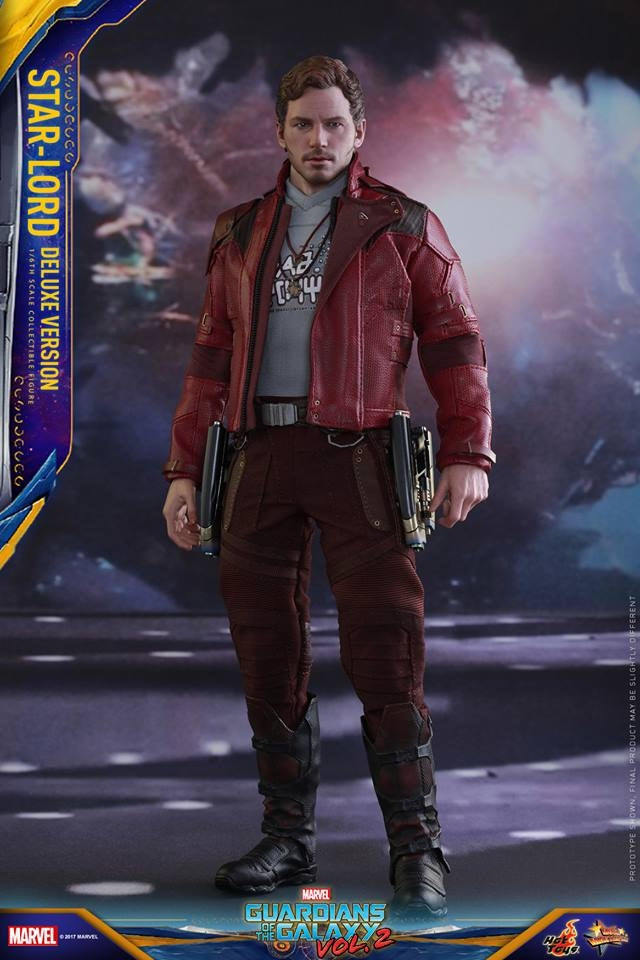 Hot Toys - MMS421 – Guardians of the Galaxy Vol. 2 – Star-Lord Collectible Figure (Deluxe Version)