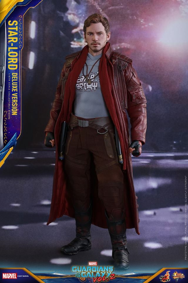 Hot Toys - MMS421 – Guardians of the Galaxy Vol. 2 – Star-Lord Collectible Figure (Deluxe Version)