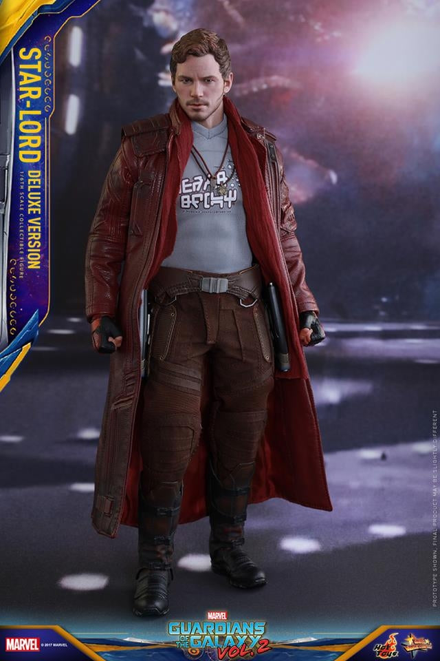 Hot Toys - MMS421 – Guardians of the Galaxy Vol. 2 – Star-Lord Collectible Figure (Deluxe Version)