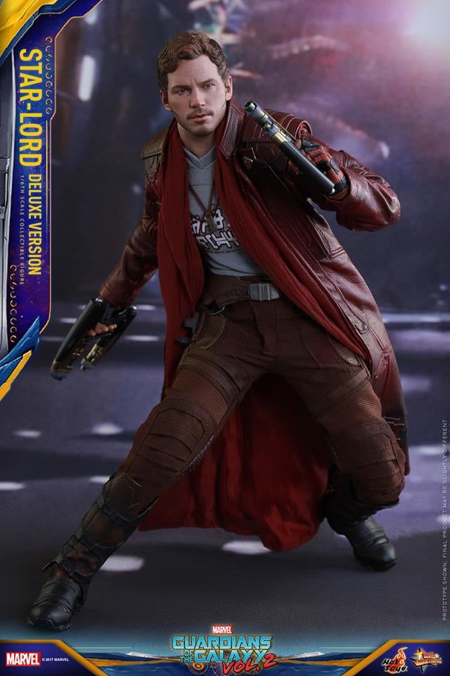 Hot Toys - MMS421 – Guardians of the Galaxy Vol. 2 – Star-Lord Collectible Figure (Deluxe Version)