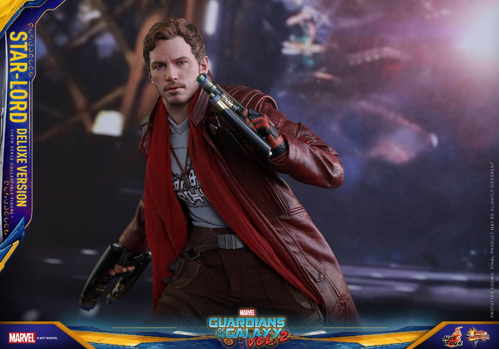 Hot Toys - MMS421 – Guardians of the Galaxy Vol. 2 – Star-Lord Collectible Figure (Deluxe Version)