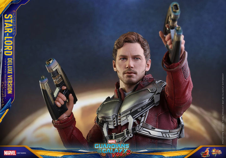 Hot Toys - MMS421 – Guardians of the Galaxy Vol. 2 – Star-Lord Collectible Figure (Deluxe Version)