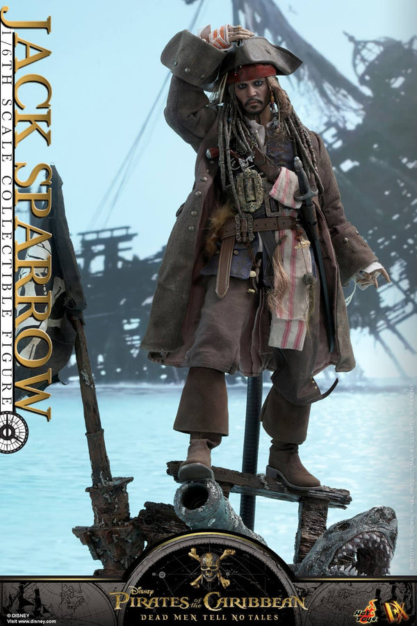 Hot Toys – DX15 – Pirates of the Caribbean: Dead Men Tell No Tales –  Jack Sparrow Collectible