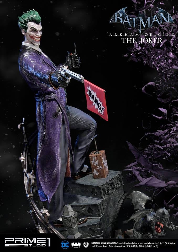 Prime1 Studio - Batman : Arkham Origins Joker Statue