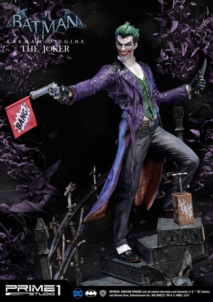 Prime1 Studio - Batman : Arkham Origins Joker Statue