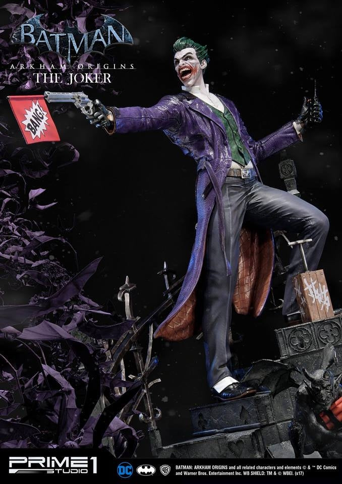 Prime1 Studio - Batman : Arkham Origins Joker Statue