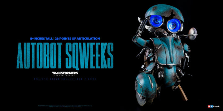 3A  - Transformers The Last Knight – AUTOBOT SQWEEKS (Retail)