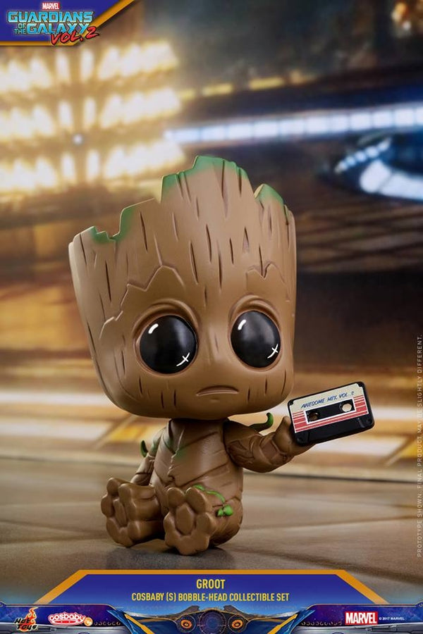 Hot Toys - COSB361 - Guardians of the Galaxy Vol.2 - Cosbaby Bobble-Head Series - Star Lord and Groot Collectible Set