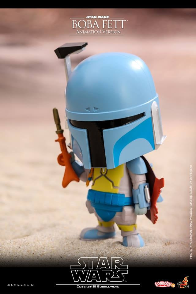 Hot Toys – COSB388 – Star Wars –  Boba Fett (Animation Version) Cosbaby (S)