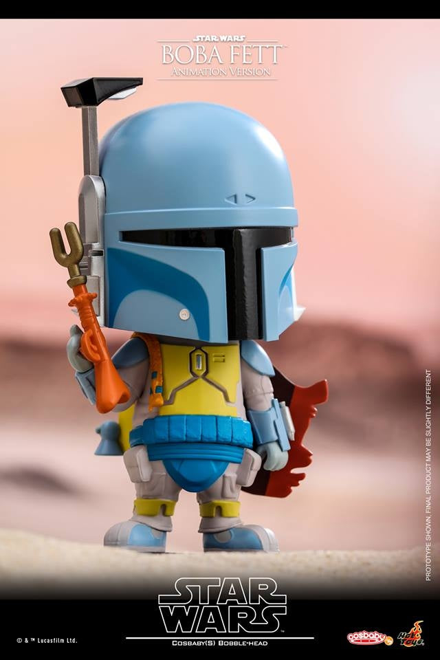 Hot Toys – COSB388 – Star Wars –  Boba Fett (Animation Version) Cosbaby (S)