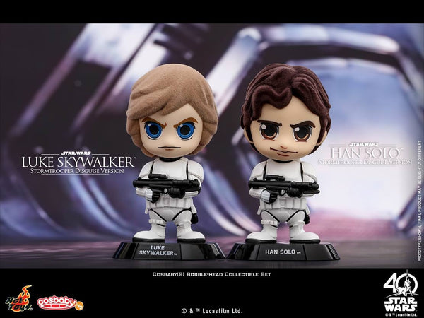 Hot Toys - COSB386 - Star Wars: A New Hope- Luke Skywalker & Han Solo (Stormtrooper Disguise Version)