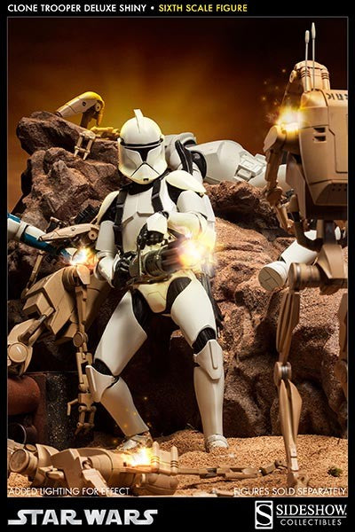 Sideshow - Sixth Scale Figure - Clone Trooper (Rookie version)